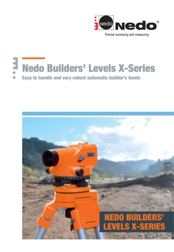 Nedo Builders’ Levels X-Series
