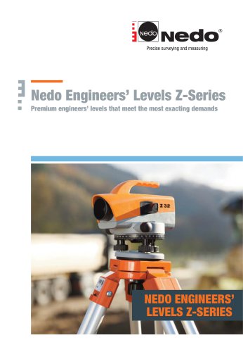 Nedo Engineers’ Levels Z-Series
