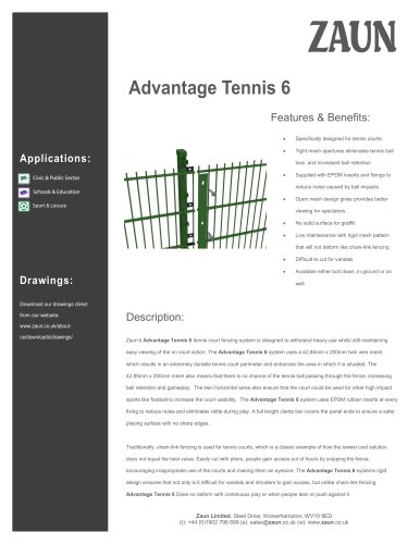 Advantage Tennis 6