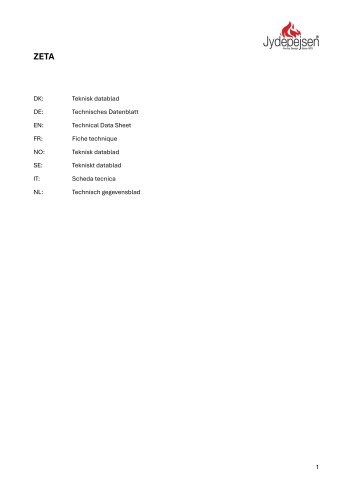 Technical Data ZETA