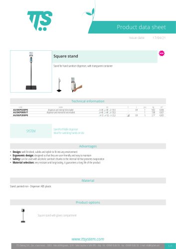 Square stand
