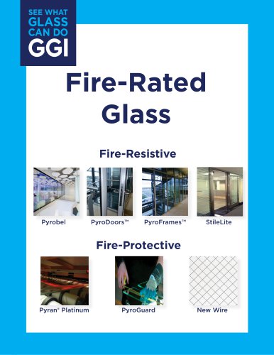 Fire-Rated Glass