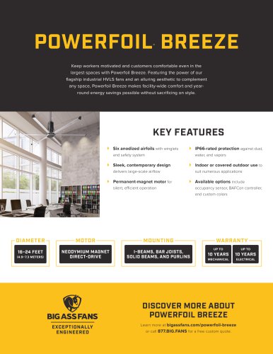 POWERFOIL®  BREEZE