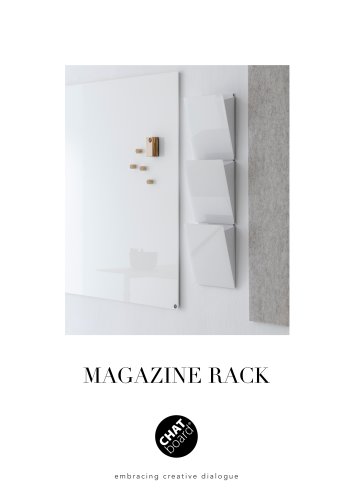 CHAT BOARD® MAGAZINE RACK