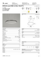 CIRCUS round S500 v2 DALI 100-277V