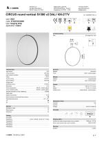 CIRCUS round vertical S1500 v2 DALI 100-277V