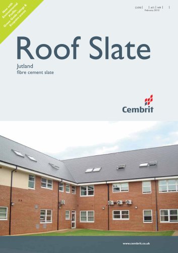 Jutland fibre cement slates