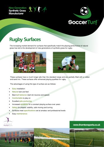 Rugby Surfaces