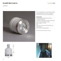 ECOLED MINI GIMEG Cast-in (Single Colour) LED Uplight