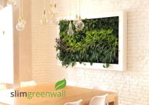 Slimgreenwall® natural canvas dossier