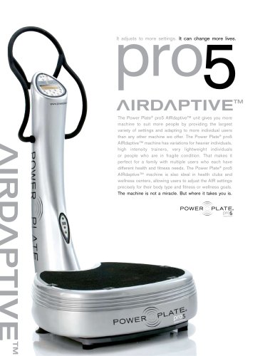 pro5 airdaptive spec-sheet