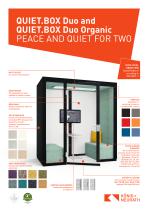 QUIET.BOX Duo and QUIET.BOX Duo Organic