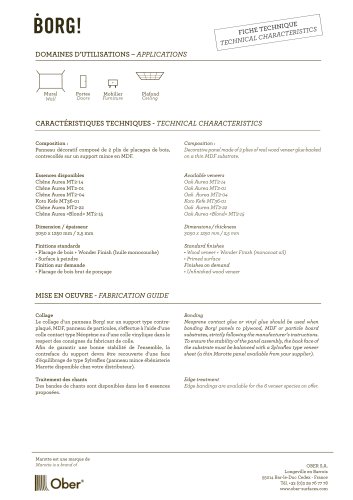 BORG Datasheet