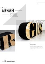 ALPHABET STOOL