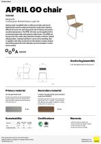 APRIL GO chair