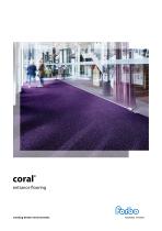 Coral entrance flooring