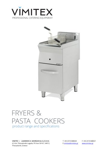 FRYERS & PASTA COOKERS