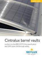 Cintralux barrel vaults