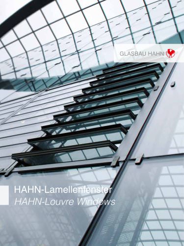 "HAHN-Louvre Windows" brochure