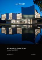 LAMBERTS Projects: Schools & Universities (english)