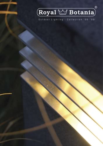 Outdoor Lighting - Collection ‘08 - ‘09