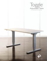 TOGGLE ADJUSTABLE TABLE