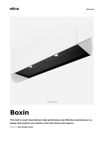 the technical sheet Boxin Download PDF