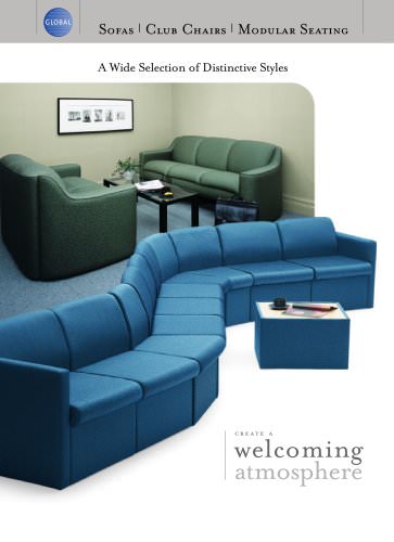Sofas, Club Chairs, Modular Seating