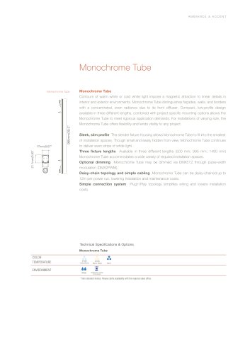 Monochrome Tube